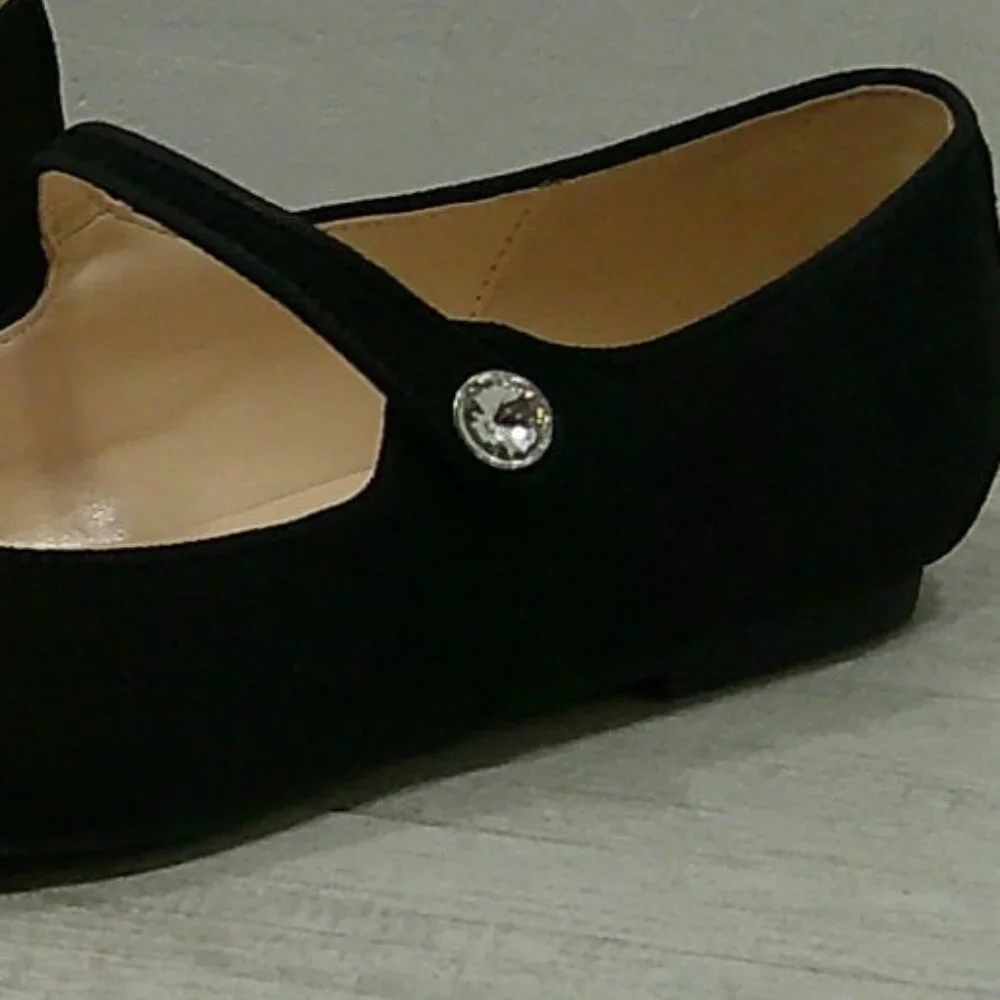 Nine West Retro Styled Pointed Toe Mary Jane Dressy Flats New with Tags